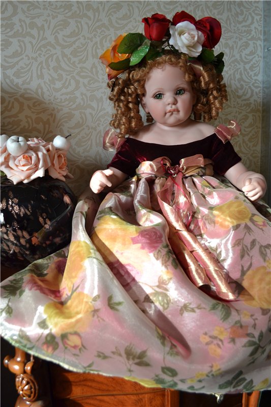 Мои первые куклы от Файзах Спанос - Молитва, Ангел и Чайная Роза