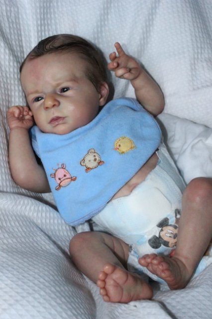 Меня аист принес, кукла реборн Беспаловои Жанны