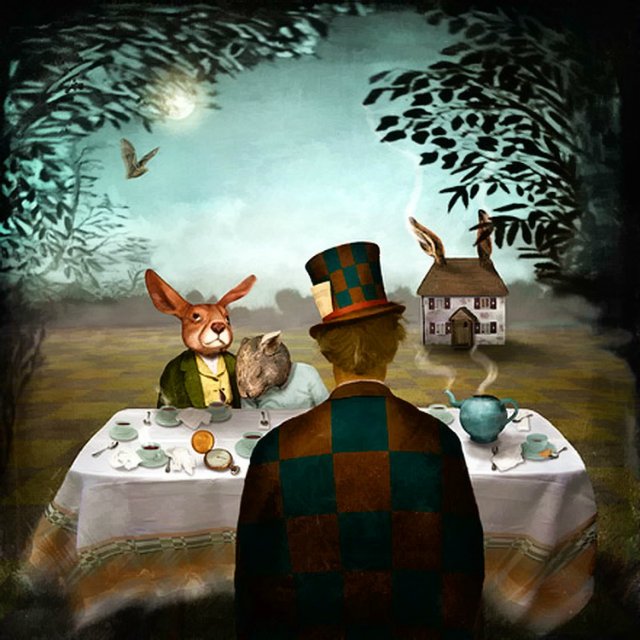 Глубока ли кроличья нора или Хэллоуин в Зазеркалье