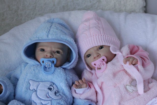 Близняшечки Сабриночка и Сабринчик! Малыши реборн Виктории Вишни