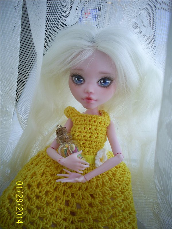 Моя маленькая нежная мисс... ООАК Monster High (фото 3)