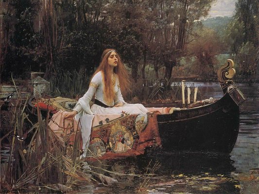 Кто эта волшебница, Леди из Шалотт (фото 2)