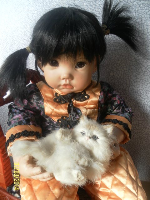 Мои малыши, фарфоровые куклы от Синди Маршнер Рольф