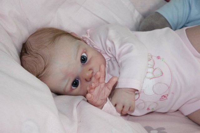 Мои маленький большеглазик, кукла реборн Беспаловои Жанны (фото 6)