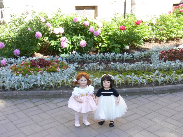 Прогулка в Ботаническом саду Санкт Петербурга. Часть 3. Садовая клумба