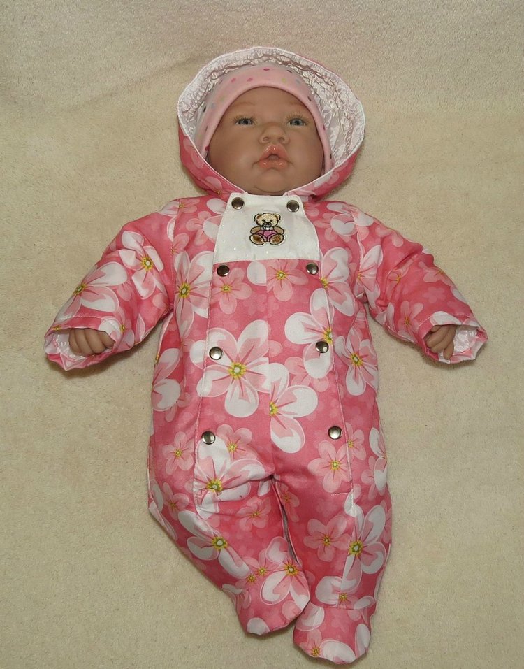 Комбинезон для куклы-малышастика, выкройка | Бэйбики Комбинезон для куклы-малышастика, выкройка