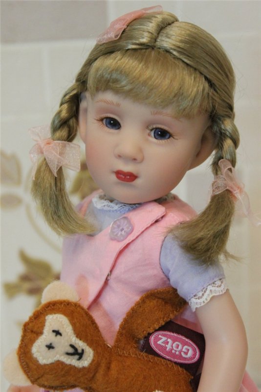 Была журавликом в небе, а стала синичкою в руке. Куклы Beatrice Perini для Gotz (фото 10)