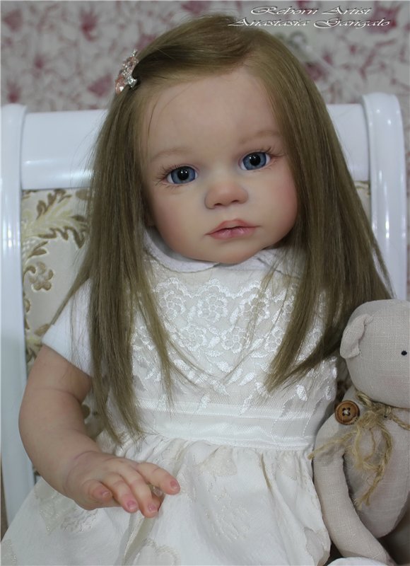 Моя нежная Эмилия. Кукла реборн Анастасии Гангало (фото 4)