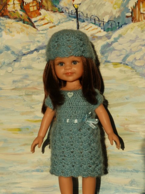 Паолочки в вязаных нарядах