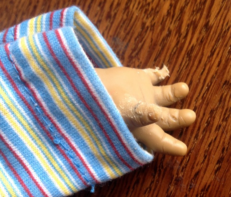 Ножной протез для характерной куклы (фото 5)