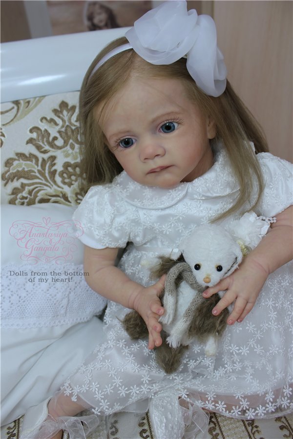 Дарина. Мой Прототип реборн Фрида от Каролы Вегерих (фото 10)