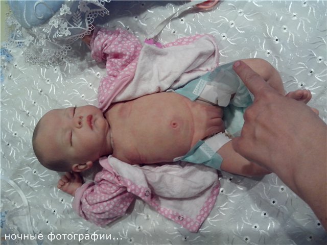 Кукла реборн Наташенька, молд Мария (фото 7)