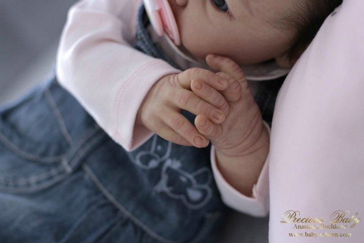 Моя маленькая пуговка! Кукла реборн Анастасии Бочковой