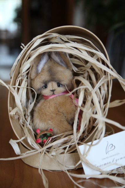 Зайка тедди Донни — Авторские мишки Тедди и друзья: фото (фото 7)