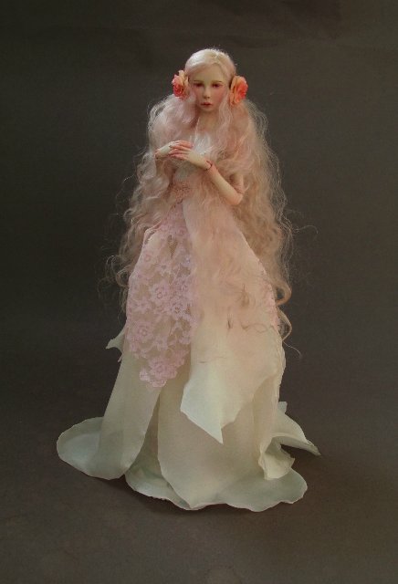 Шарнирная авторская кукла Аврора