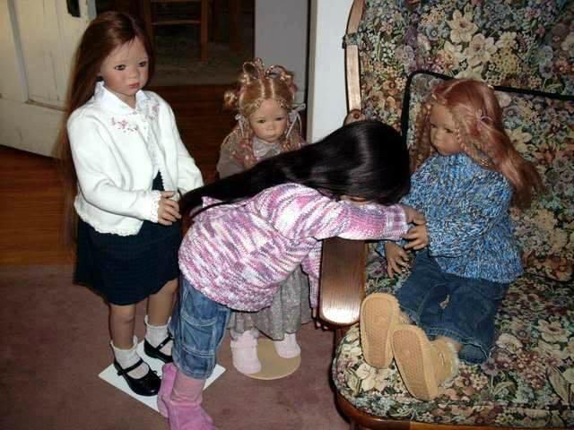 Коротенькая Химко-сказка. Куклы Annette Himstedt (фото 9)