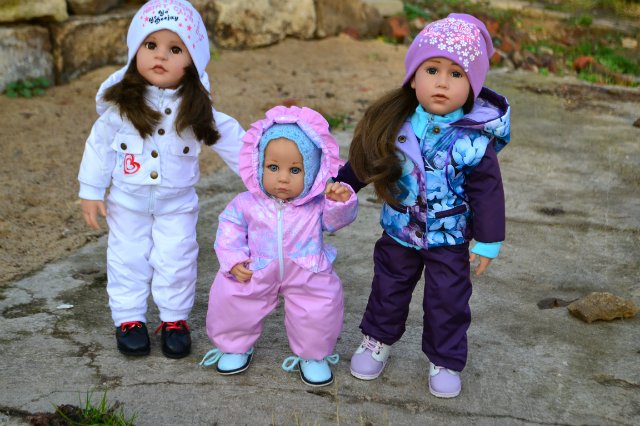 Зимние модницы | Бэйбики Зимние модницы — Одежда и обувь для кукол своими руками: фото