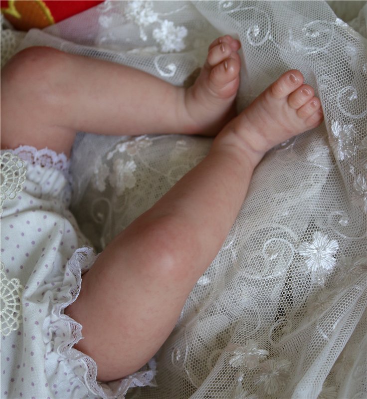 Кукла реборн Офельчечка, но не мини (фото 6)