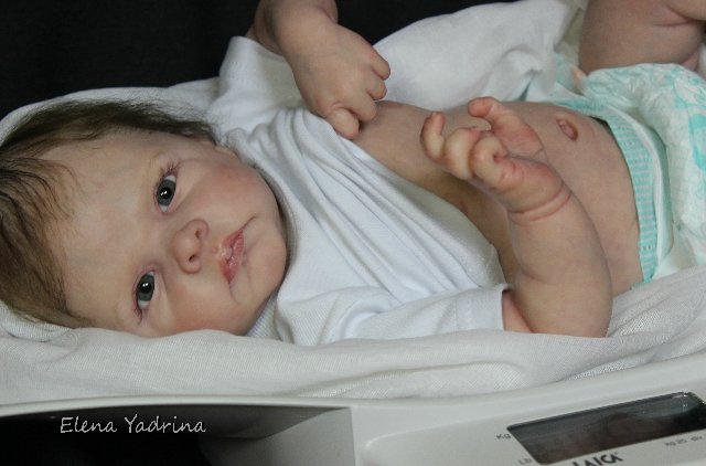 Когда солнышко хмурится... Куклы реборн Елены Ядриной (фото 7)