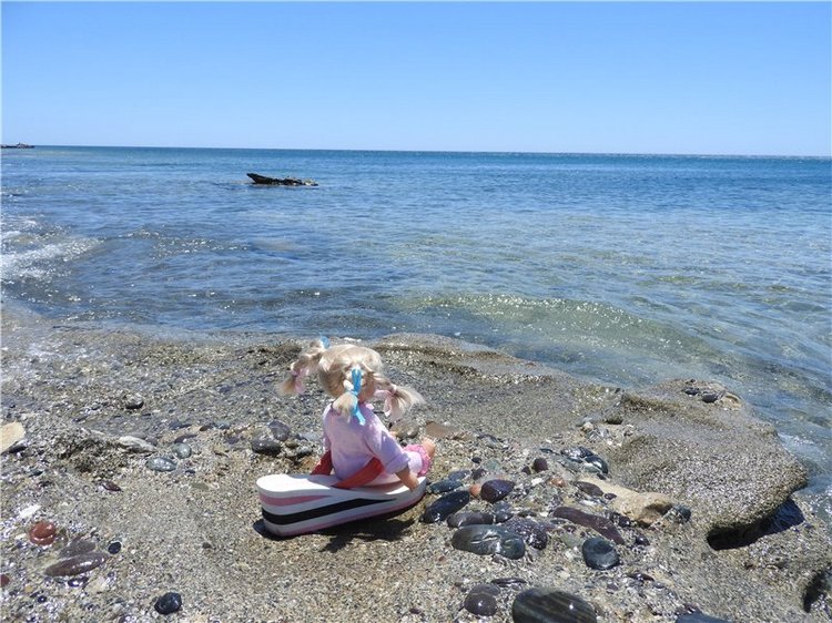 Греция, Крит, путешествие Светланки