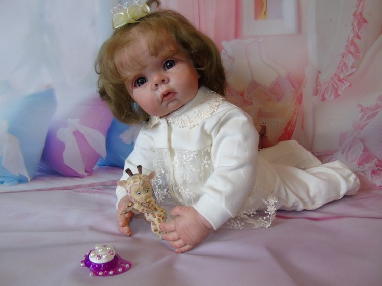 Малышка Карина — Куклы Реборн (Reborn): домашние фото (фото 5)