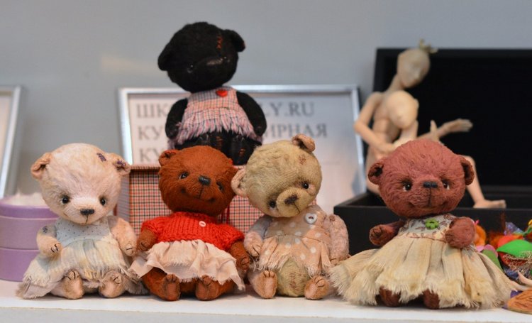 Выставка на Тишинке - стараясь не повторяться. Салон кукол 2016