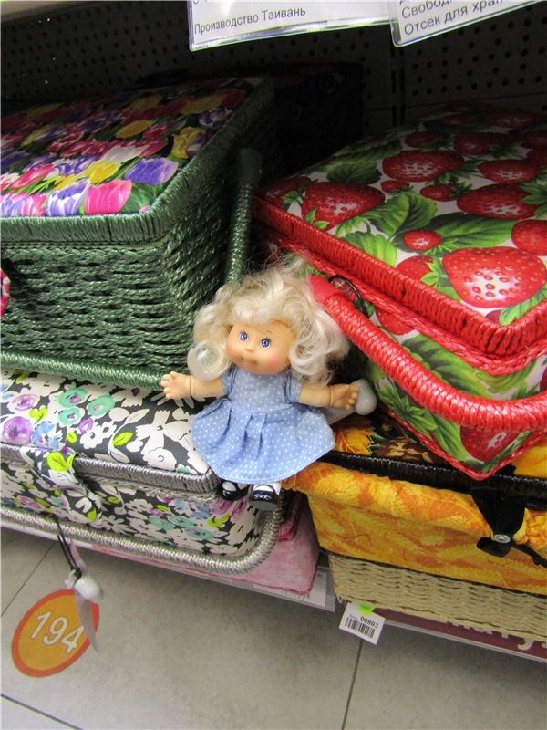 Мы с капусткой не грустили - хобби-маркет посетили