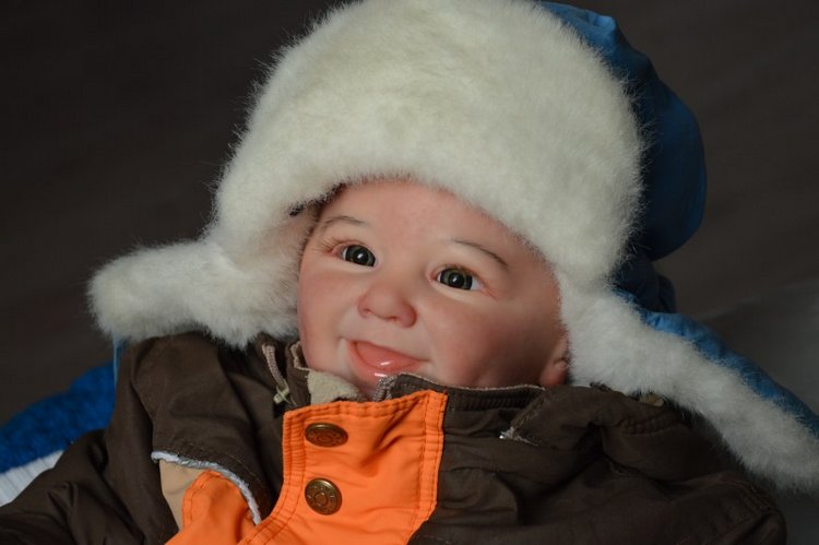 Малыш "Пойдем гулять!" — Куклы Реборн (Reborn): работы мастеров