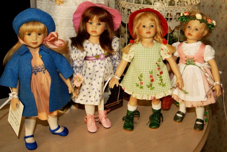 Плюшек много не бывает - маленькие принцессы от Heidi Plusczok