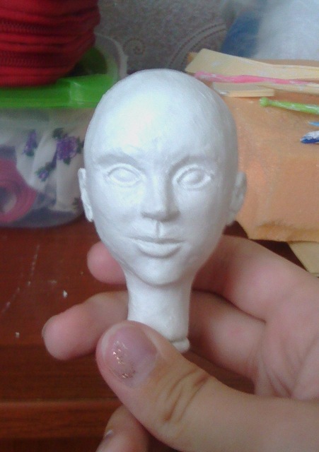 Как мы куклу с портретным сходством мастерили