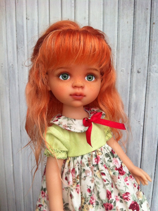 Рыжий, рыжий, конопатый — ООАК Paola Reina (Паола Рейна) и испанских кукол: перерисовка