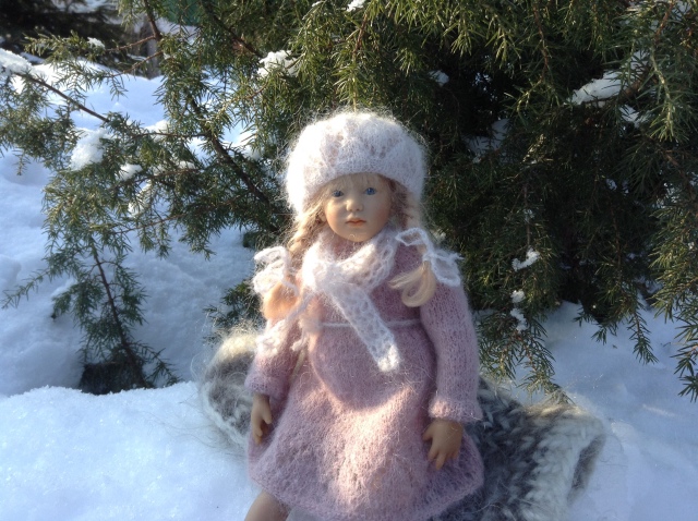 Зимняя фотосессия Сири. Siri mini club A. Himstedt