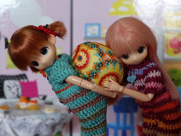 Запоздалые пасхальные подарочки и девочки Mamachapp (фото 4)