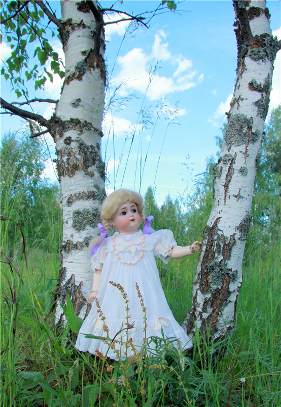 Нежный Июнь — Антикварные куклы Simon & Halbig (S&H): Симон Хальбиг (фото 6)