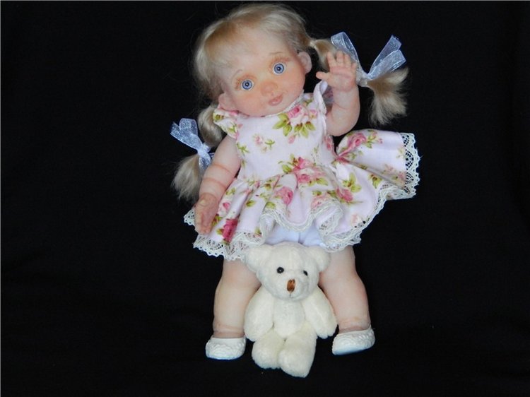 Силиконовая малышка — Авторские куклы из силикона: реалистичные