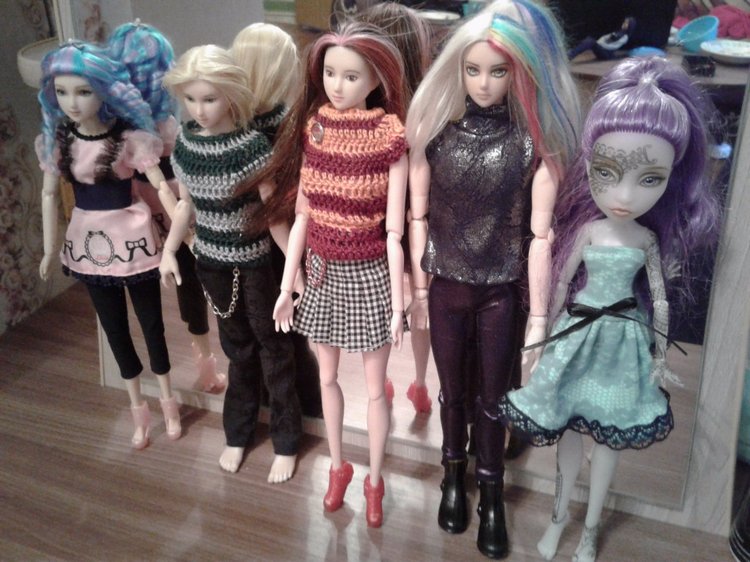 Мои кукложители — Гибриды шарнирных кукол (не БЖД): подбор тела