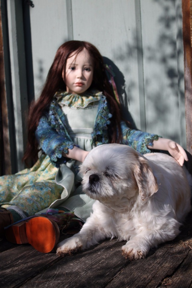 Процесс создания фарфоровых кукол - Джинн Гросс (Jeanne Gross). Часть Часть седьмая - Дети Цветов