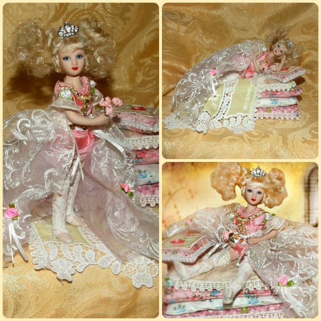 Мои сказочные образы и костюмы фарфоровых куколок (ООАК) к Новому 2018 году