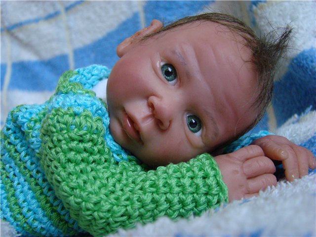 Еще один бутуз. Авторские куклы Кондрашовой Ирины