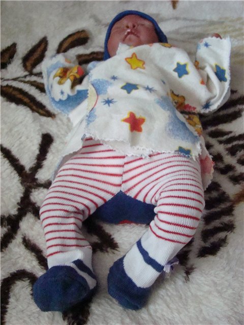 Еще один бутуз. Авторские куклы Кондрашовой Ирины