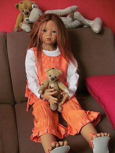 TIPPI - краса... русая коса, русалка из серии Atlantis от Annete Himstedt