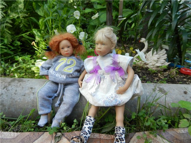 Kleine Himmelschlusselchen и Kleine Мирте (Annette Himstedt)