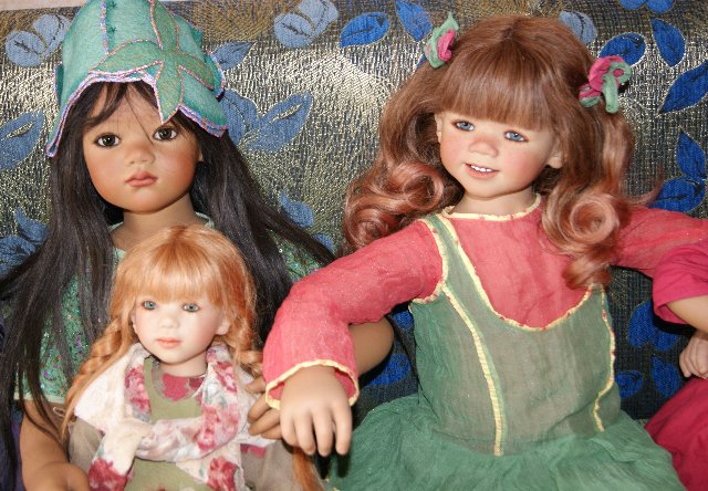 Цветничок красавиц от Annette Himstedt