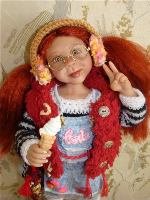 Залежавшаяся куколка. Авторская кукла Кондрашовой Ирины
