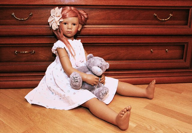 Моя малышка Гитуся от Annette Himstedt в ожидании сестричек (фото 4)