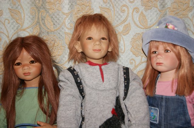 Inari - скромная красота и красавчик Hugo от Annete Himstedt