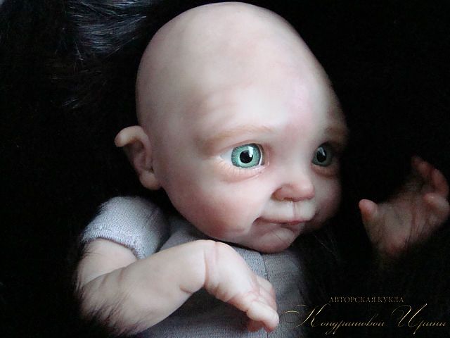Я только родился. Авторская кукла Кондрашовой Ирины