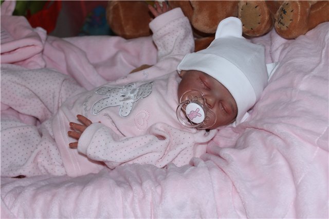 Моя малышка из молда Багги скульптора Бонни Браун. Куклы-реборн Кокотановой Марины (фото 2)