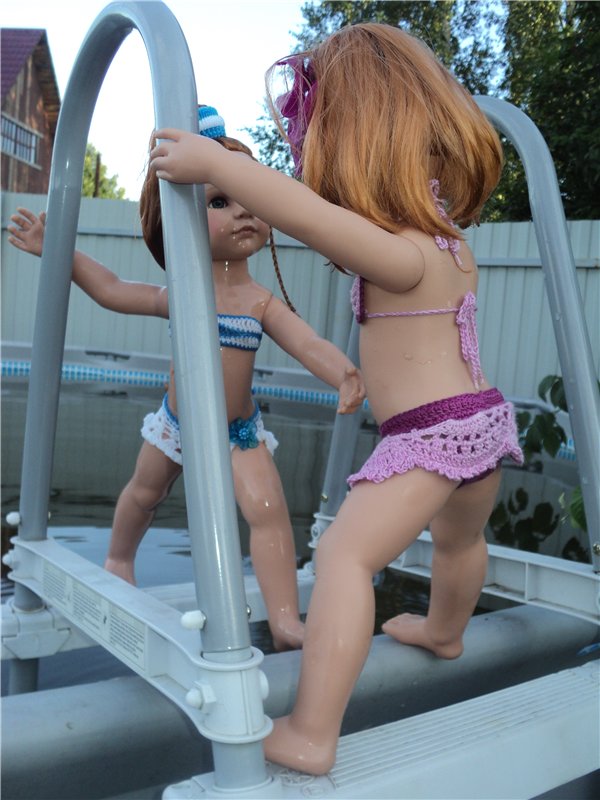 Ждем лета и верим в чудо! Куклы Готц и наряды