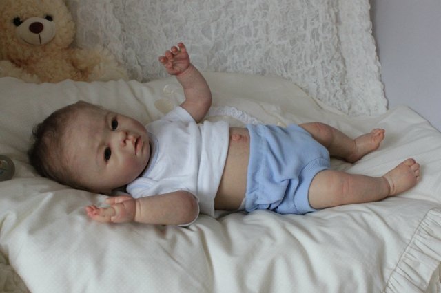 Мальчик - Медвежонок... Куколка реборн Виктории Вишни